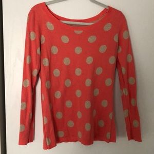 Polka dot sweater